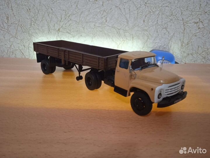 ЗИЛ 130 с полуприцепом одаз