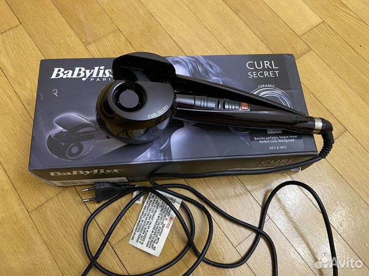 Электрощипцы плойка Babyliss Curl Secret