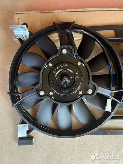 Вентилятор охлаждения радиатора Нива