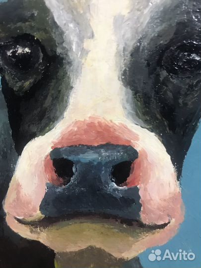 Картина акрилом на холсте