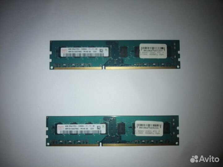 Комплект оперативной памяти DDR3 Hynix - 8 Гб