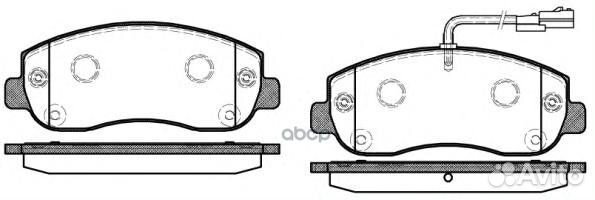 1449 01 13.0460-4856.2 4419950 колодки дисковые