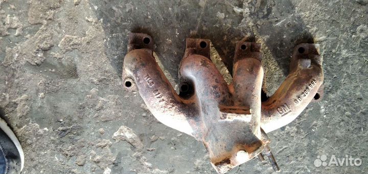 Выпускной коллектор кадет, вектра а