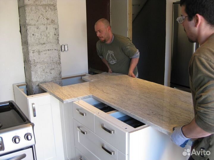 Гранитная столешница, на заказ