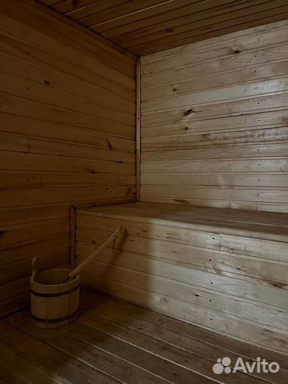 Баня сауна с бассейном