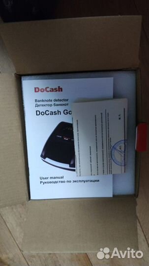Автоматический детектор банкнот DoCash Golf
