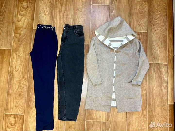 Одежда для подростка девочек джинсы, кардиган