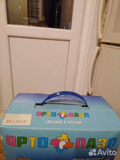 Модульный массажный ортопедический коврик 12 штук