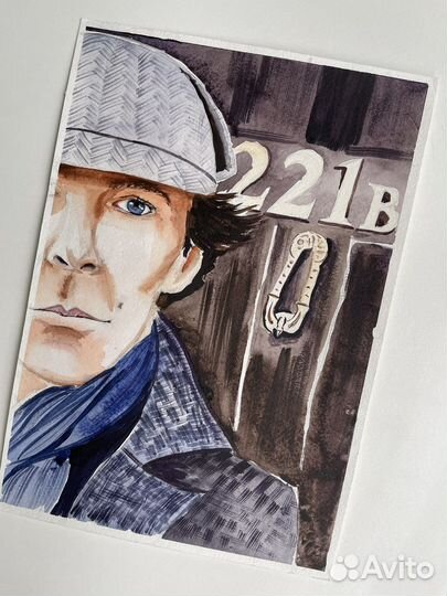 Портрет акварелью, Шерлок