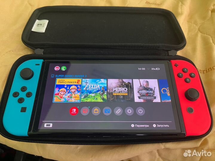 Nintendo switch oled с играми