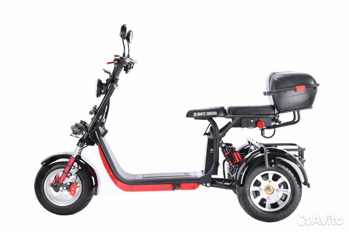 Электроскутер Трехколесный WS-pro 3000w trike+