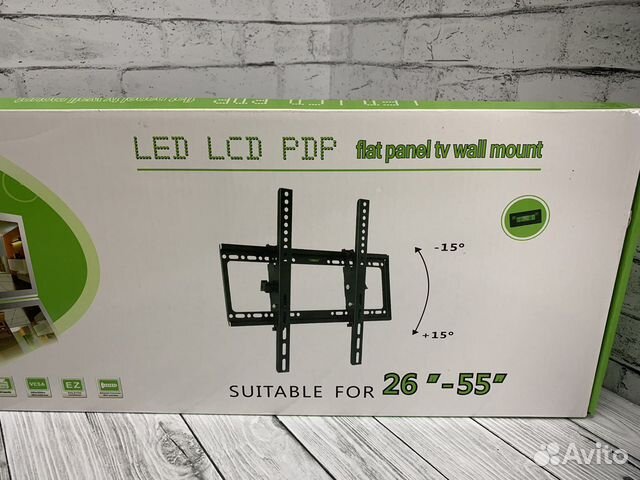 Кронштейн для телевизора с наклоном 26-55 дюймов