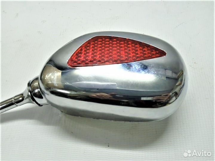 Зеркала Каплевидные хром объемные с фальшповорот