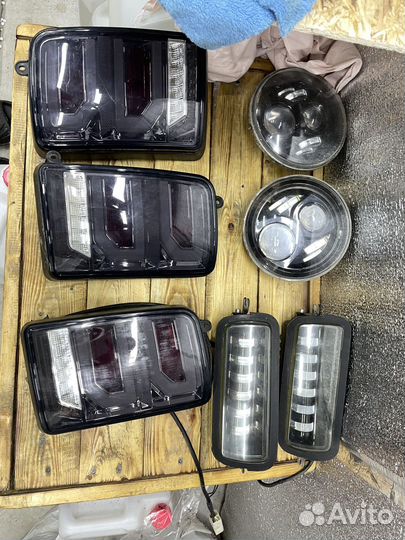 Комплект фар на ниву