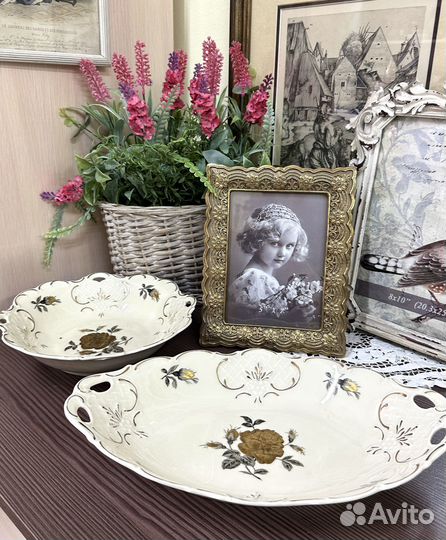 Антикварные блюда Oscar Schailer