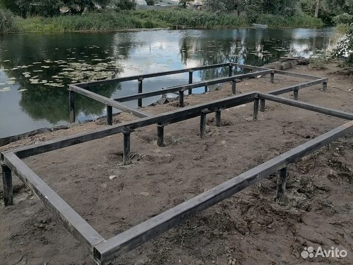 Винтовые сваи, фунтамент под ключ