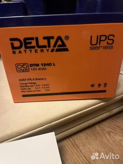 Аккумулятор Delta 1240l