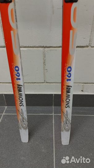 Лыжи беговые 160 см