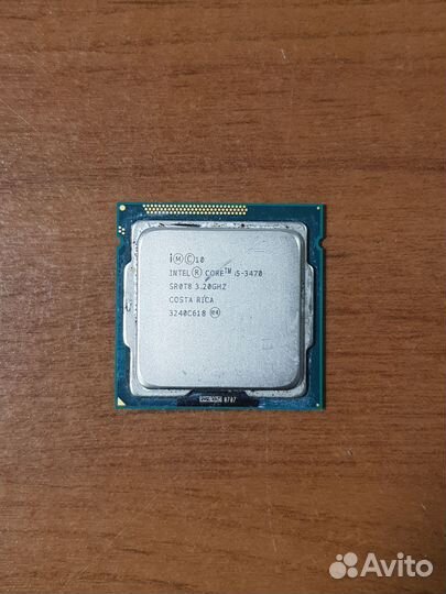 Процессор i5 3470