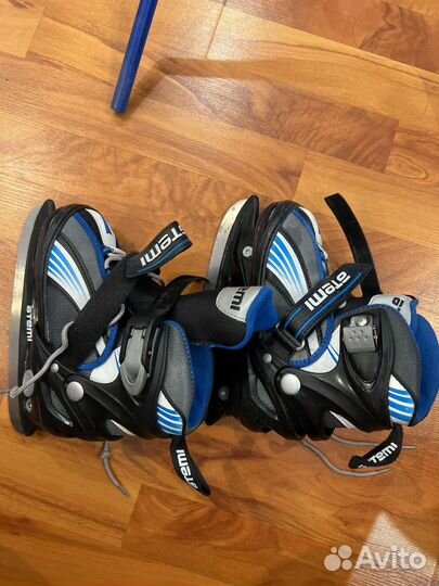 Коньки детские раздвижные