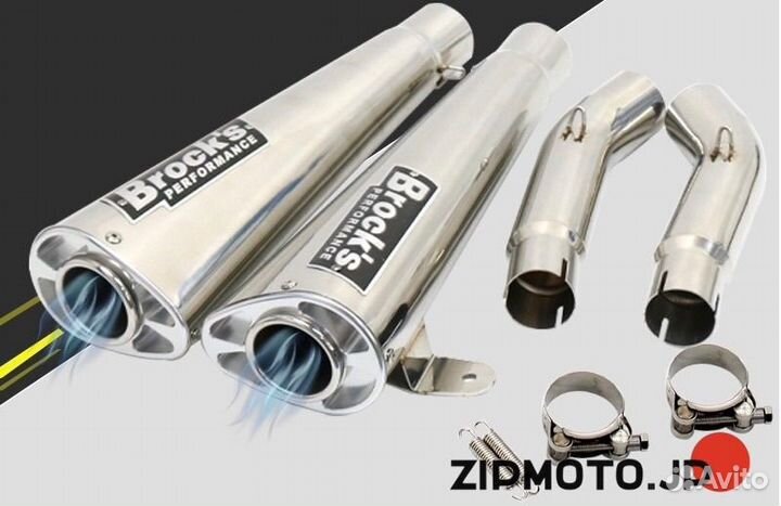 Выхлопная система Hayabusa gsxr1300 08-18