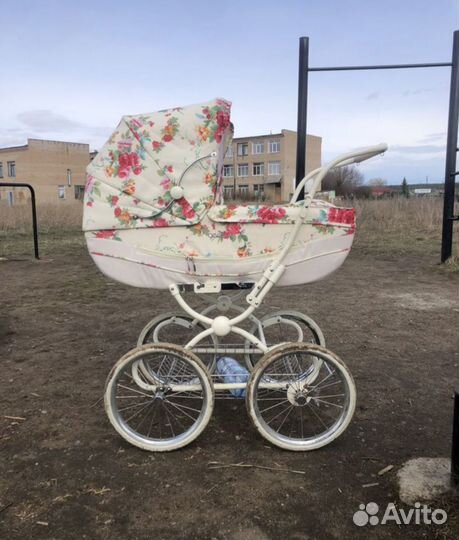 Детская коляска Geoby Florence 2 в 1 wmdl Бежевый