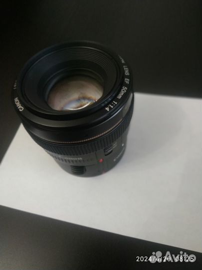 Объектив canon 50mm 1.4