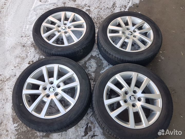 Skoda Octavia колеса в сборе R-16