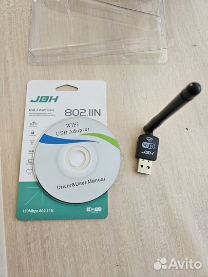 USB wifi 2,4ггц 802.11n адаптер новый