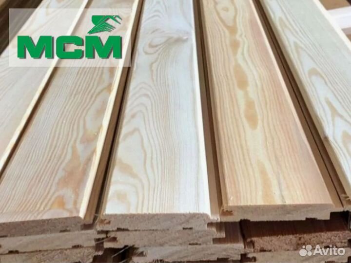 Вагонка штиль из натуральной сосны