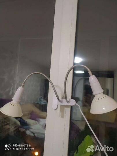Фитолампа гибкий светильник новый