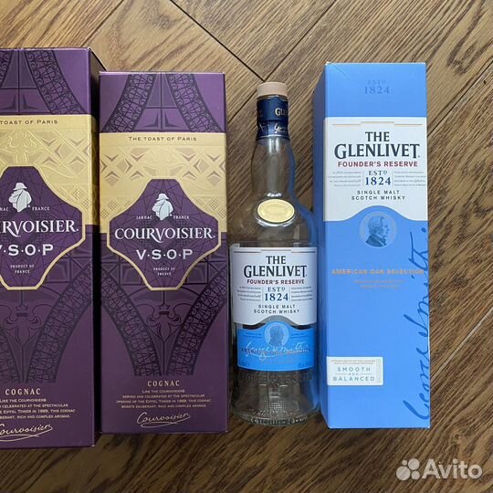 Коробка из под виски новая