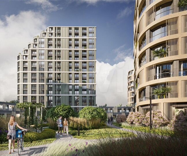 1-к. квартира, 57,5 м², 2/9 эт.