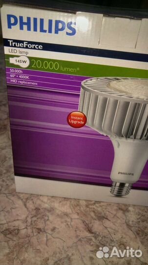 Led лампа phillips TrueForce 20000 lm, 145w, e40