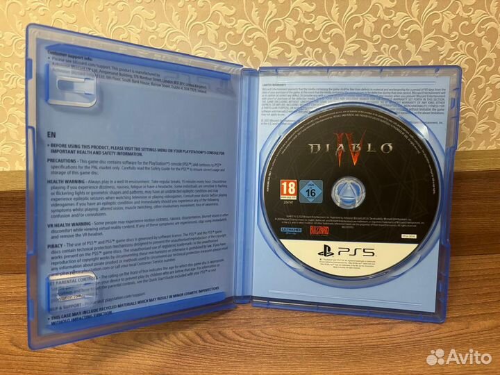 Diablo 4 ps5 диск