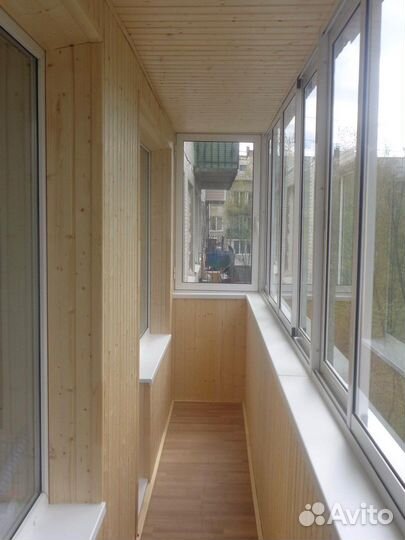 Обшивка балконов и лоджий