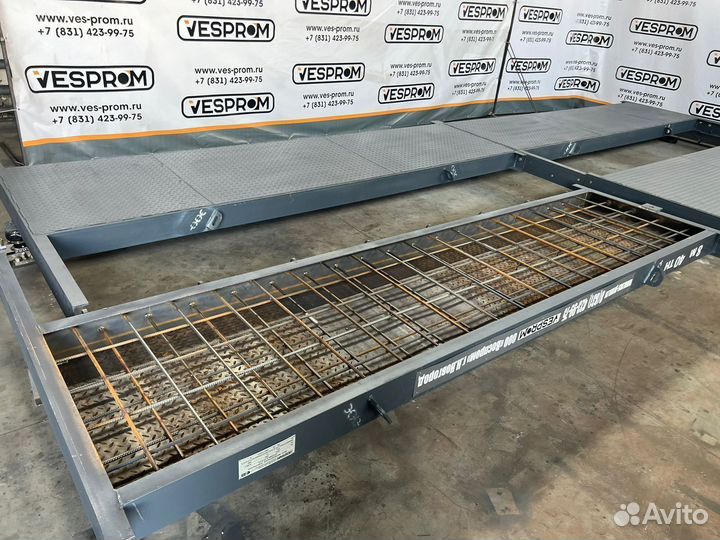 Автомобильные весы 6 метров 60 тонн (Ж/б)