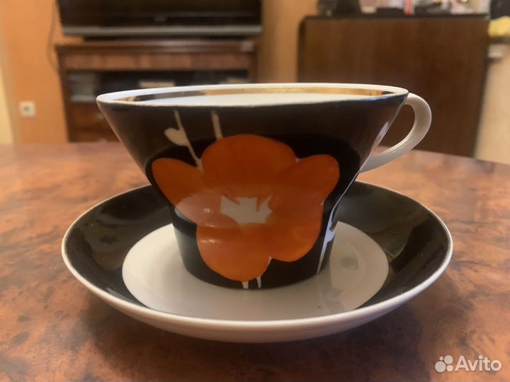 Чайная пара Дулева, 1968 год