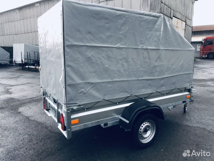 Прицеп 2,5х1,3 Оцинкованный, с тентом