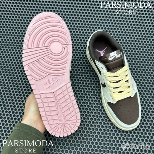 Кроссовки мужские Nike Air Jordan 1 x Travis Scott