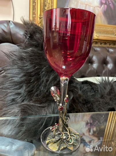 Ювелирный Бокал ручной работы италия IPavoni