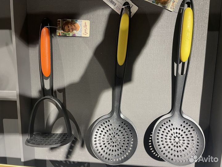 Шумовка, толкушка для пюре 