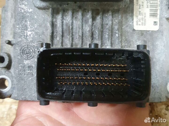 Блок управления двигателем opel corsa D z12xep