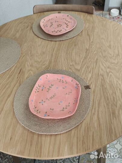 Блюдце керамика ручной работы