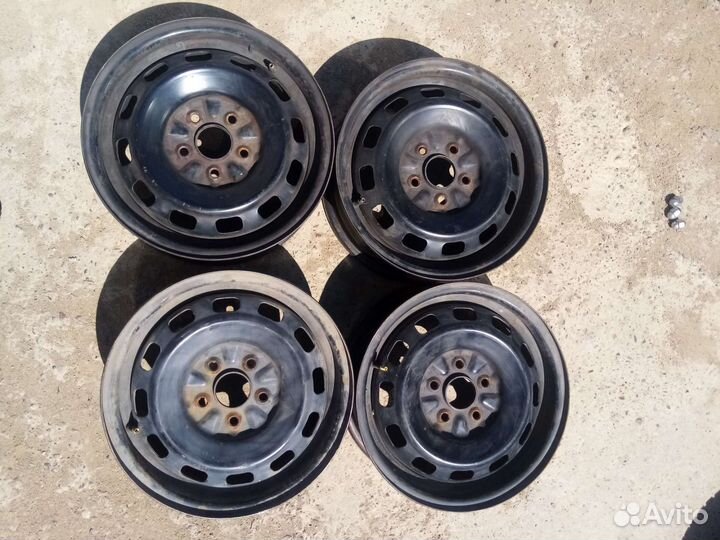 Штампованные диски r14 5*100