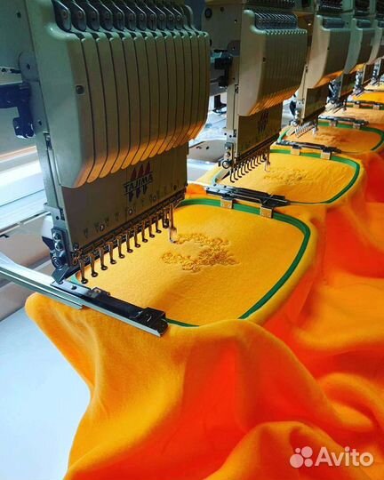 Машинная вышивка оптом