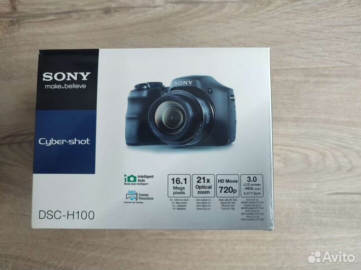 Фотоаппарат sony dsc h100