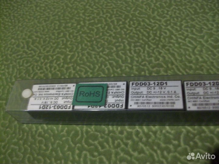 FDD03-12D1 Преобразователь: DC/DC; 2,5Вт