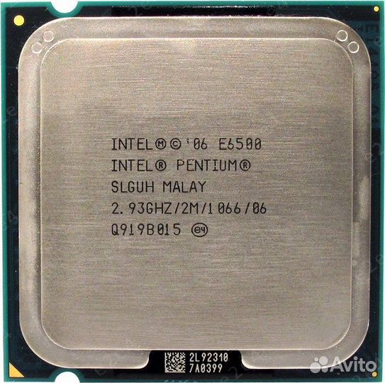 Процессор Intel 2 ядра 2.93Ггц сокет 775