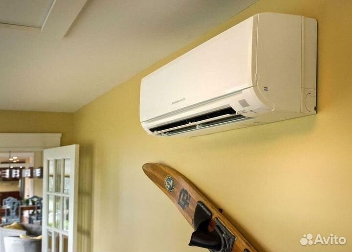 Сплит система с установкой